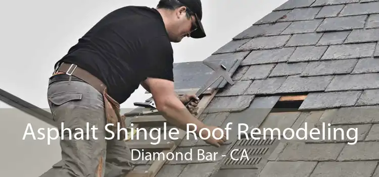 Asphalt Shingle Roof Remodeling Diamond Bar - CA