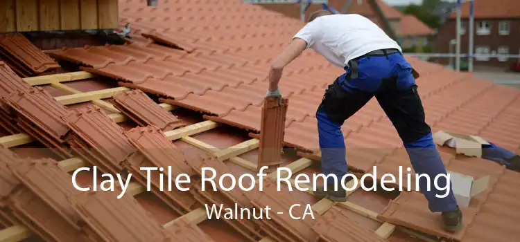 Clay Tile Roof Remodeling Walnut - CA