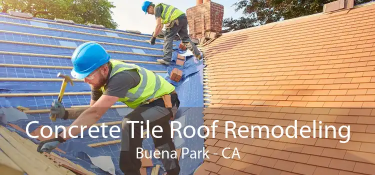 Concrete Tile Roof Remodeling Buena Park - CA