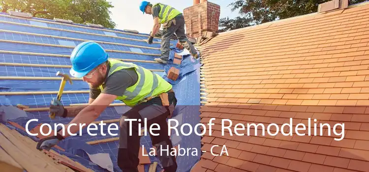 Concrete Tile Roof Remodeling La Habra - CA