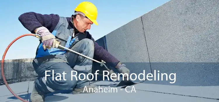 Flat Roof Remodeling Anaheim - CA