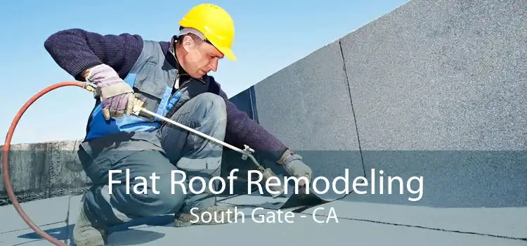 Flat Roof Remodeling South Gate - CA