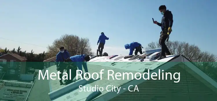 Metal Roof Remodeling Studio City - CA