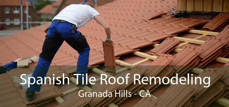 Spanish Tile Roof Remodeling Granada Hills - CA