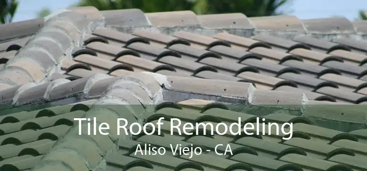 Tile Roof Remodeling Aliso Viejo - CA