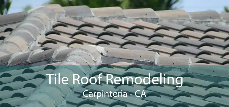 Tile Roof Remodeling Carpinteria - CA