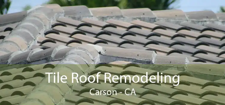 Tile Roof Remodeling Carson - CA