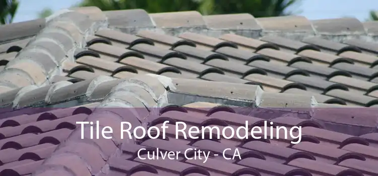 Tile Roof Remodeling Culver City - CA