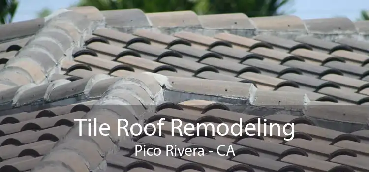 Tile Roof Remodeling Pico Rivera - CA