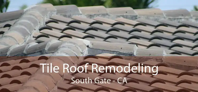 Tile Roof Remodeling South Gate - CA