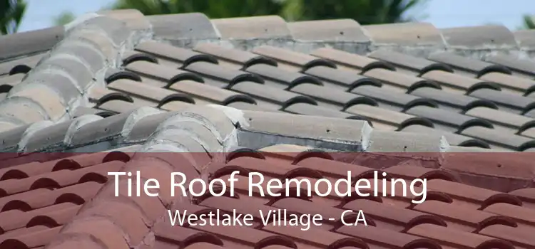 Tile Roof Remodeling Westlake Village - CA