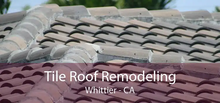 Tile Roof Remodeling Whittier - CA